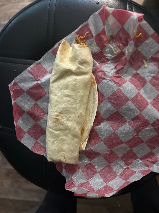 Meat Burrito Beef.