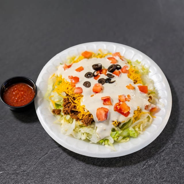 Bills Salad Chicken.