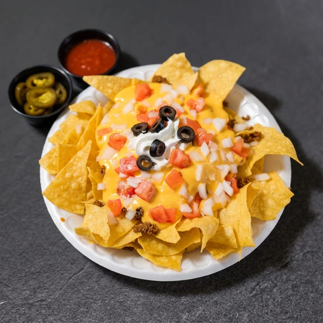 Casa Nachos Chicken.