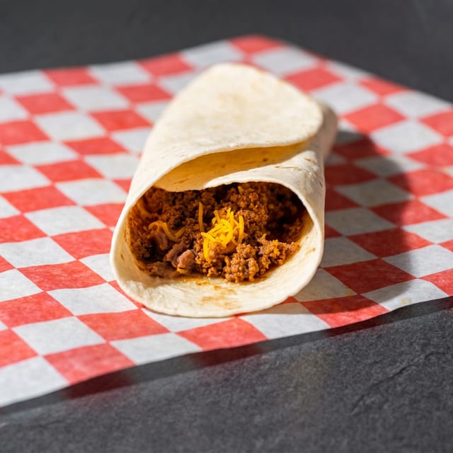 Casa Burrito Beef.