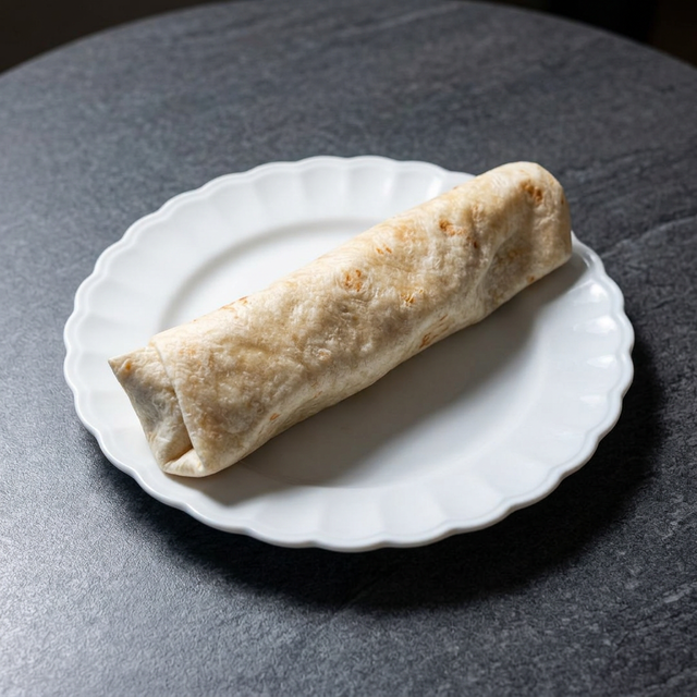 Refried Bean Burrito.