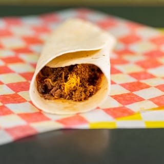 Meat And Bean Burrito Beef