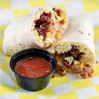 Casa Breakfast Burrito Bacon